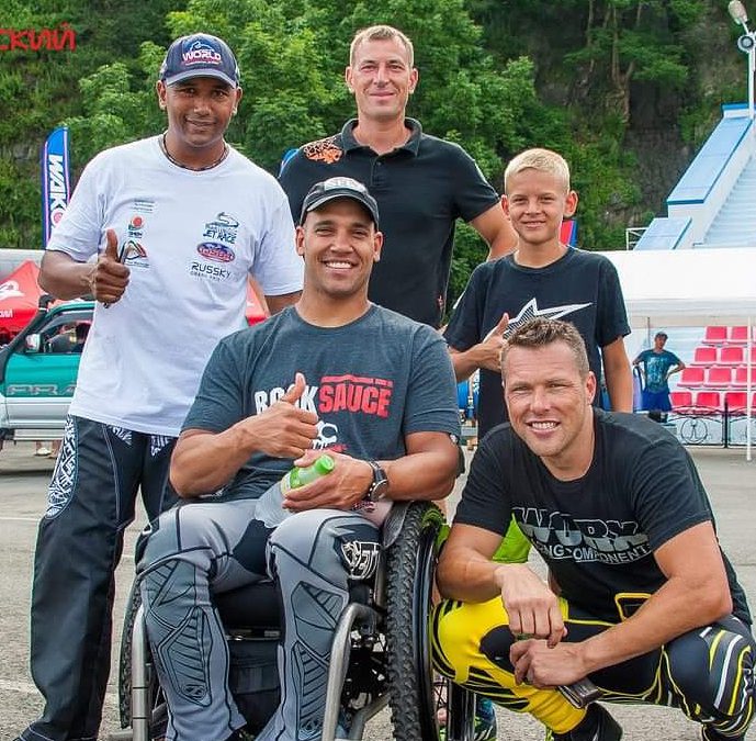 Meet a RockTape H2O Athlete, Anthony Radetic: From Army Helicopter Pilot To Adaptive Watercross Champ